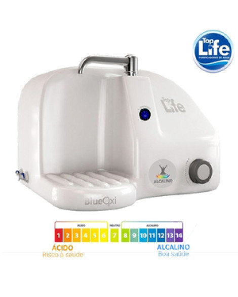 Purificador De Água Natural Blue Oxi Branco 127v - Top Life